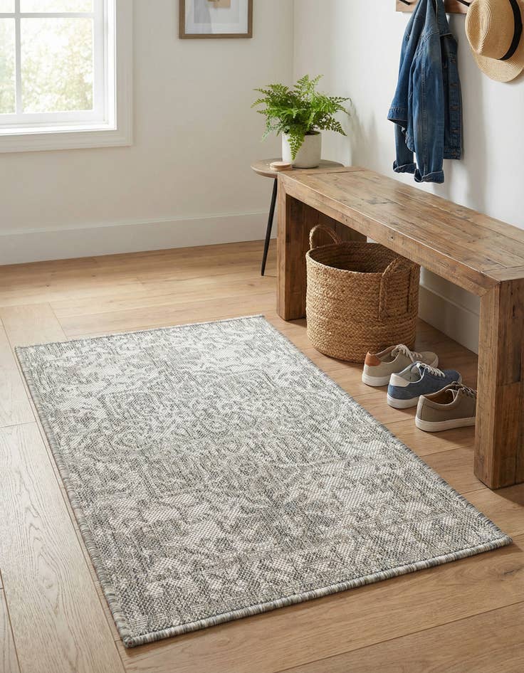 Detail image of 2' x 3'  Washable Jill Zarin Dubai Indoor / Outdoor Rug