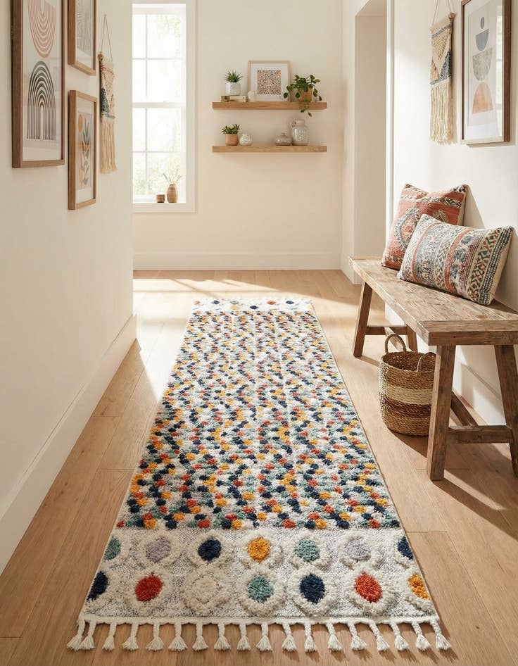 Detail image of 2' 7 x 13' 3 Cherokee Runner Rug