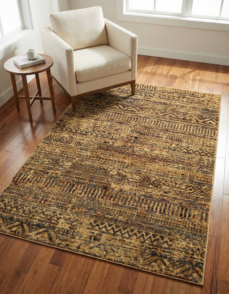 Detail image of 4' x 6' Saturn Rug