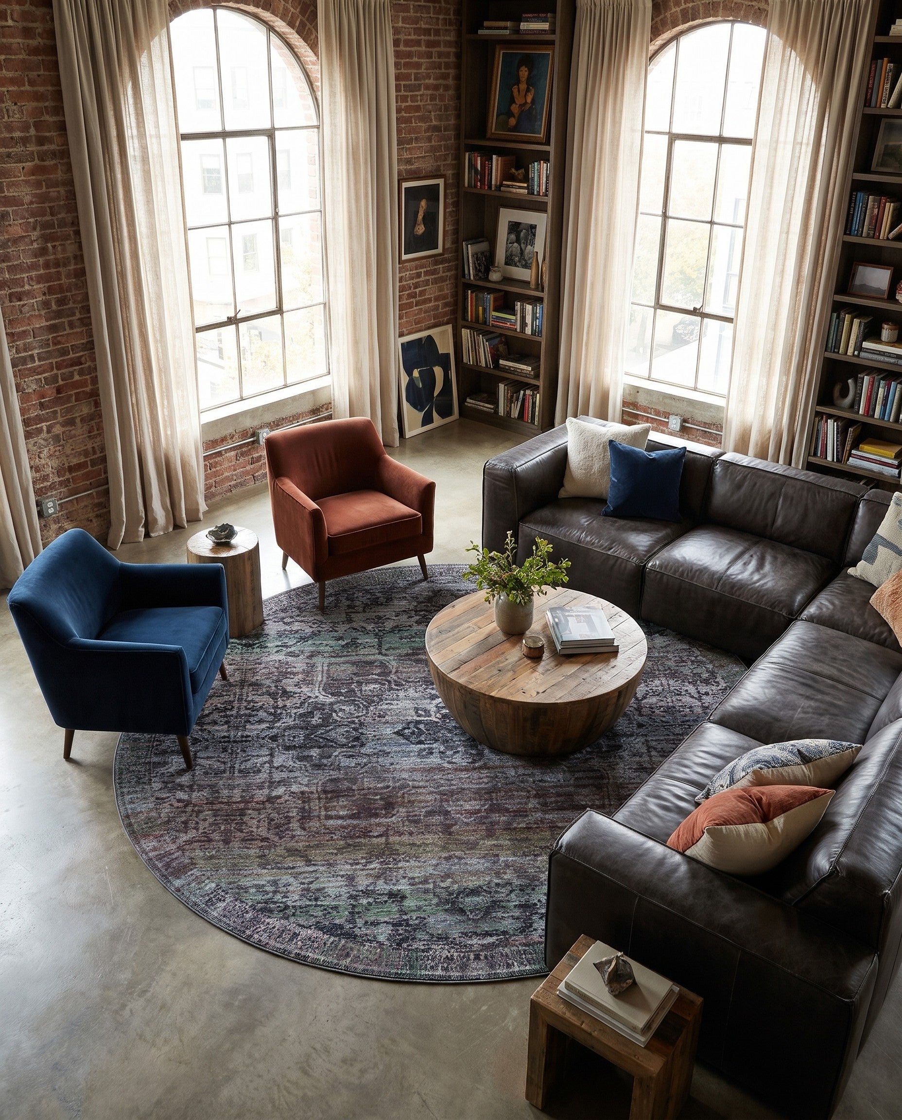 320cm x 320cm Renaissance Round Rug