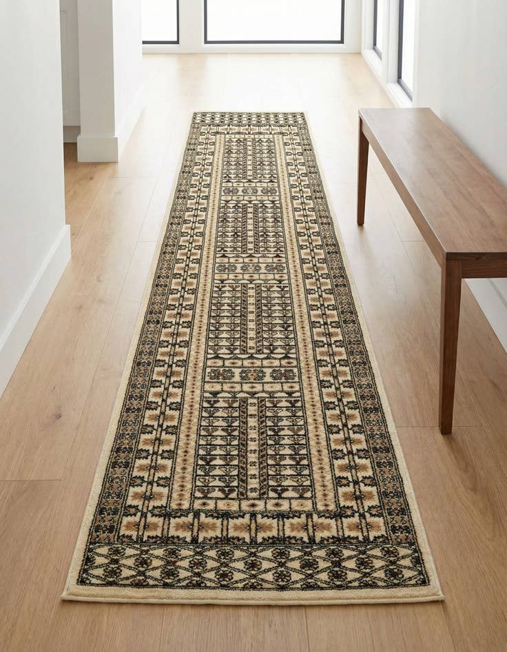 Detail image of 2' x 8' Bokhara Runner Rug