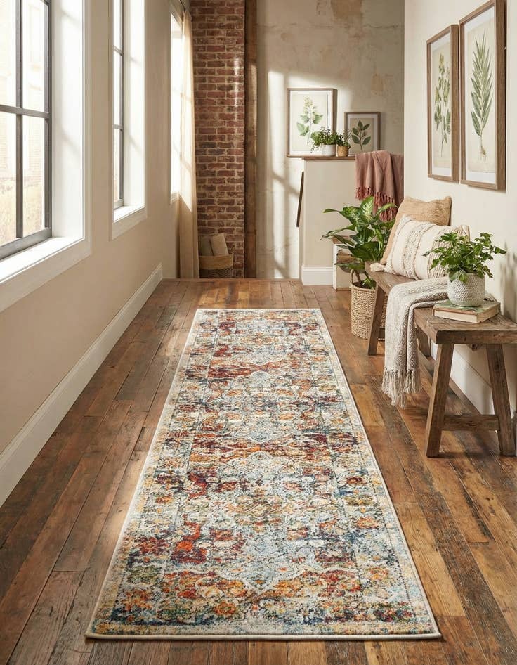 Detail image of 2' x 8' Isabella Runner Rug