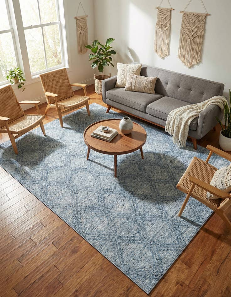 Detail image of 7' 10 x 10' Kamala Washable Rug