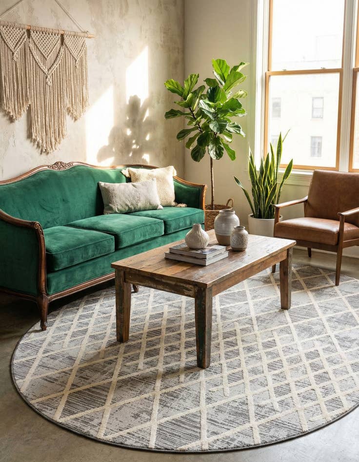 Detail image of 7' 10 x 10' Arlo Oval Rug