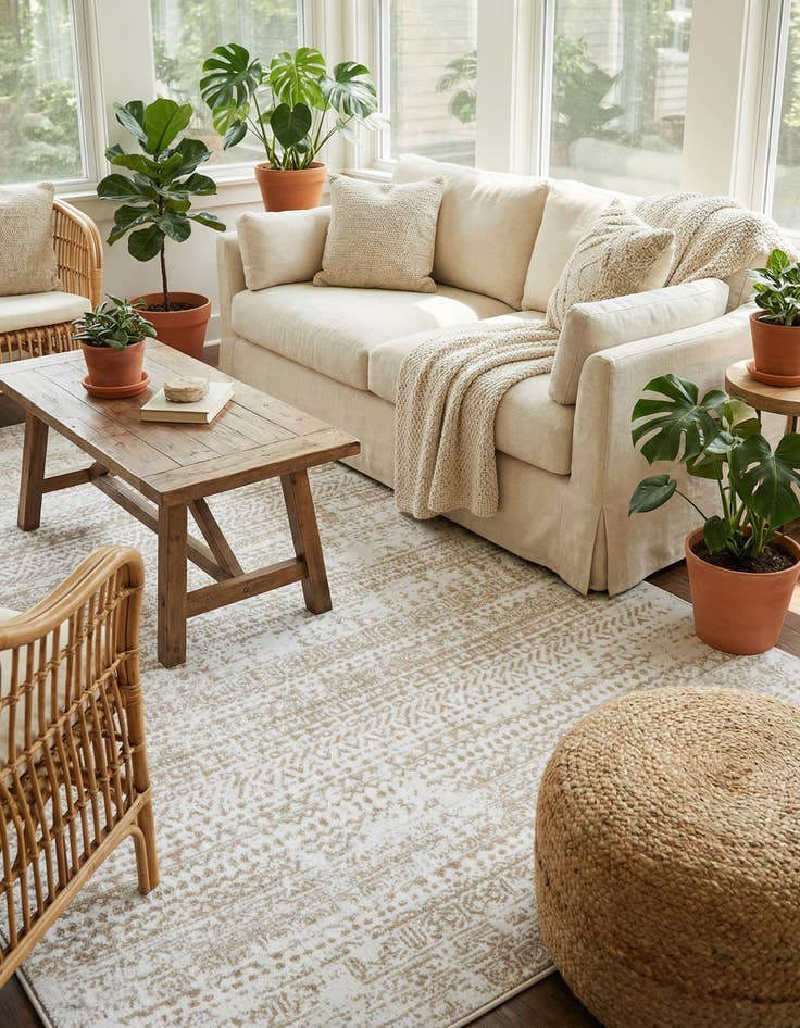 Detail image of 6' x 9' Hermitage Rug