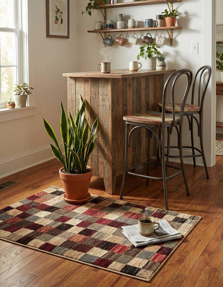 Detail image of 2' x 3' Cafe Rug