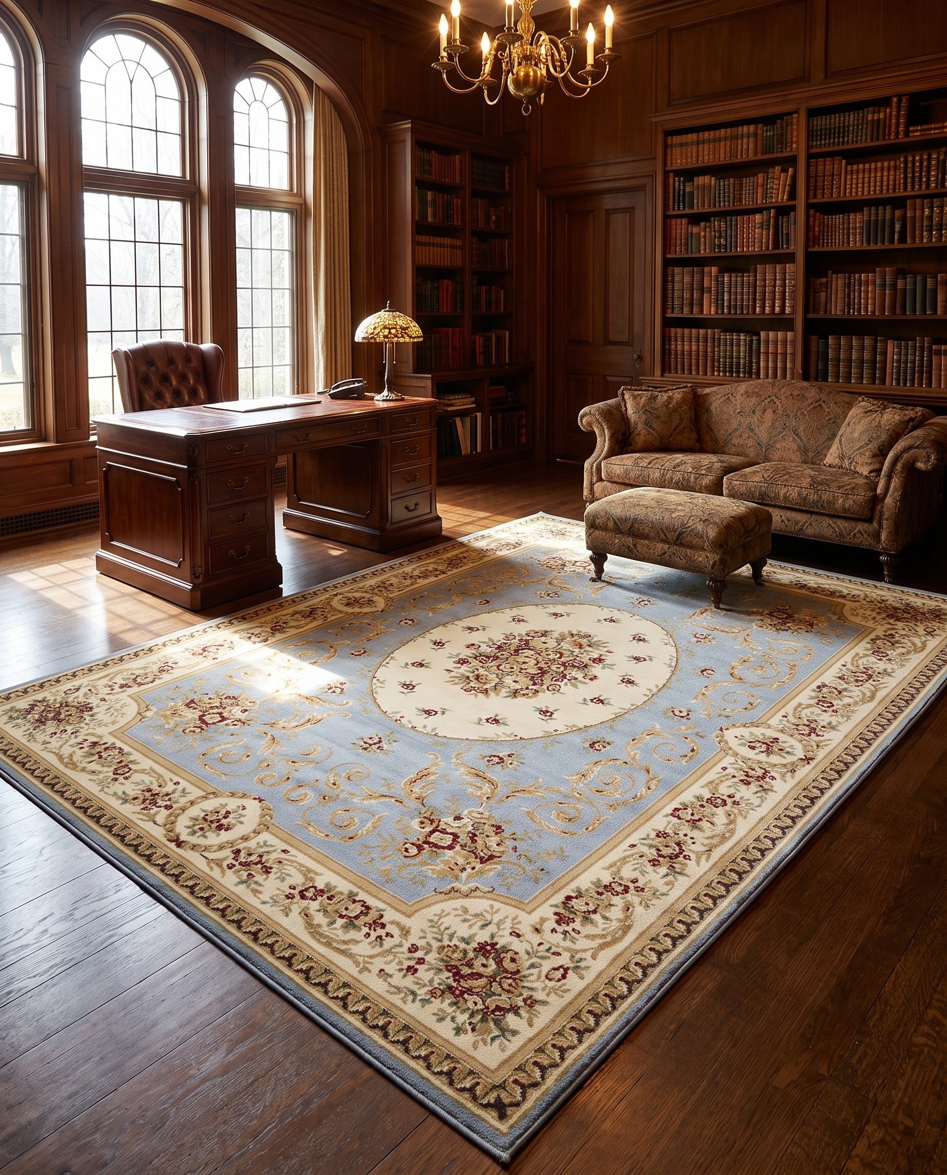 275cm x 365cm Classic Aubusson Rug