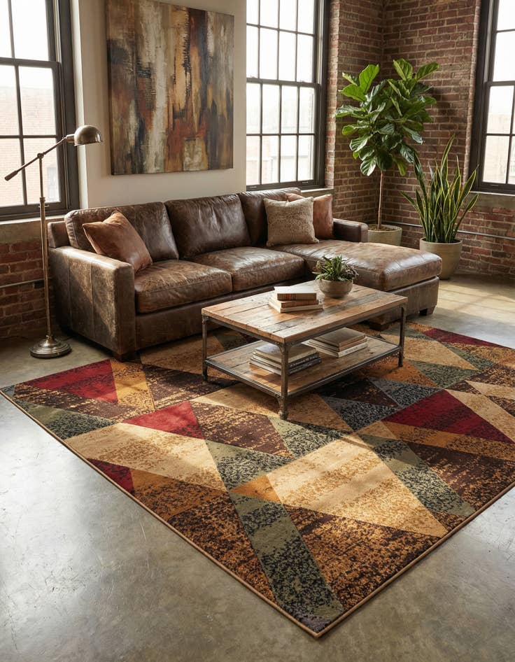 Detail image of 10' x 10' Cafe Square Rug