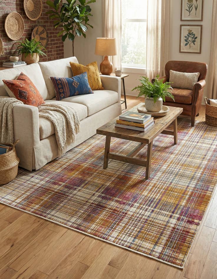 Detail image of 7' 10 x 9' 8 Deepa Rug