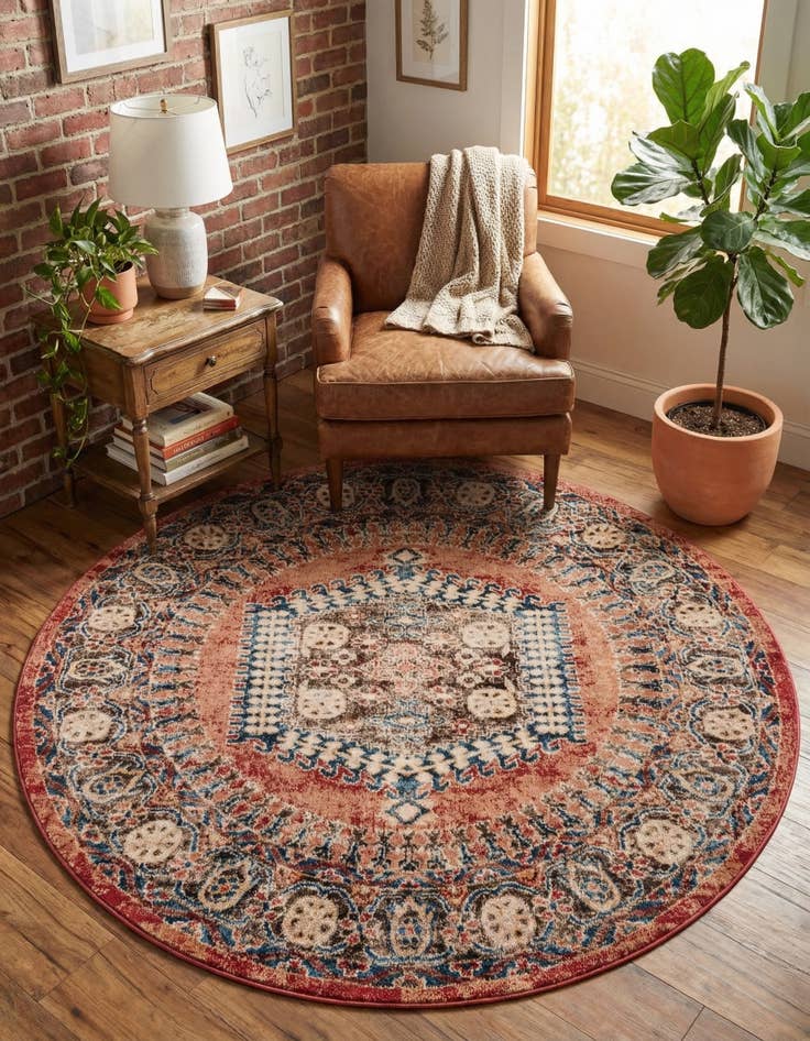 Detail image of 6' x 6' Eden Round Rug