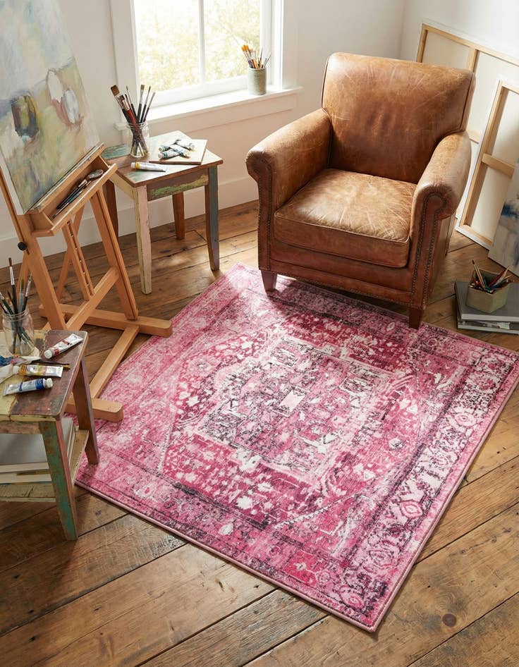 Detail image of 3' 3 x 3' 3 Medina Square Rug