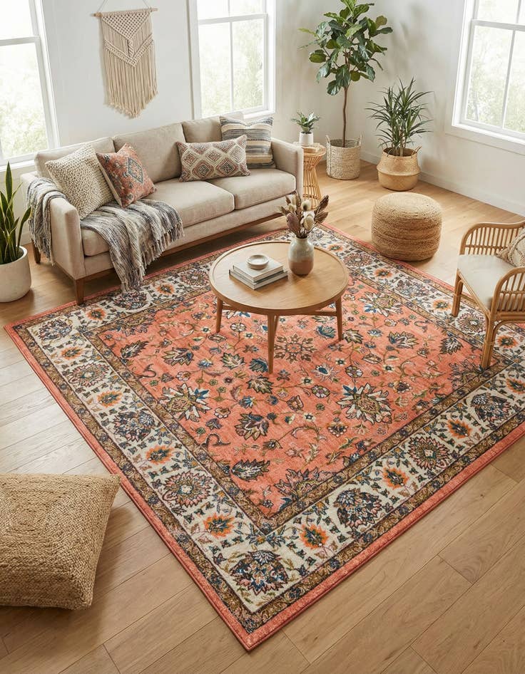 Detail image of 7' 10 x 7' 10 Medina Square Rug