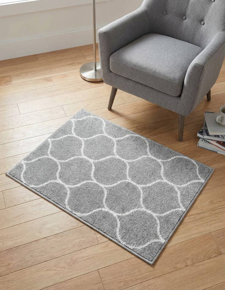 Detail image of 2' x 3' Trellis Frieze Rug