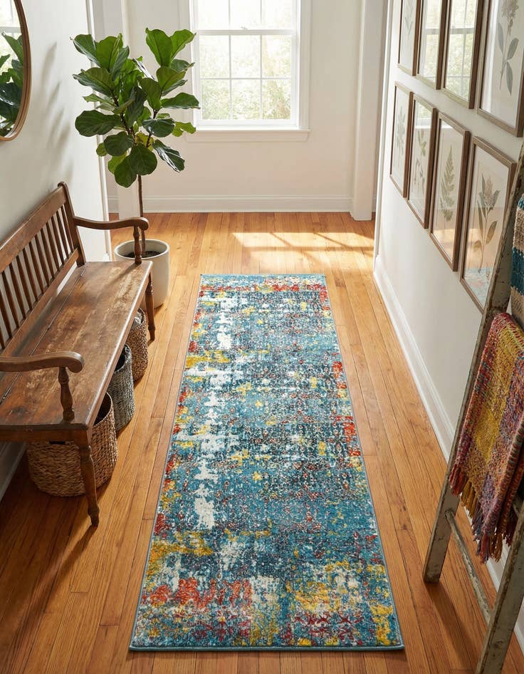 Detail image of 2' 2 x 6' Santiago Runner Rug