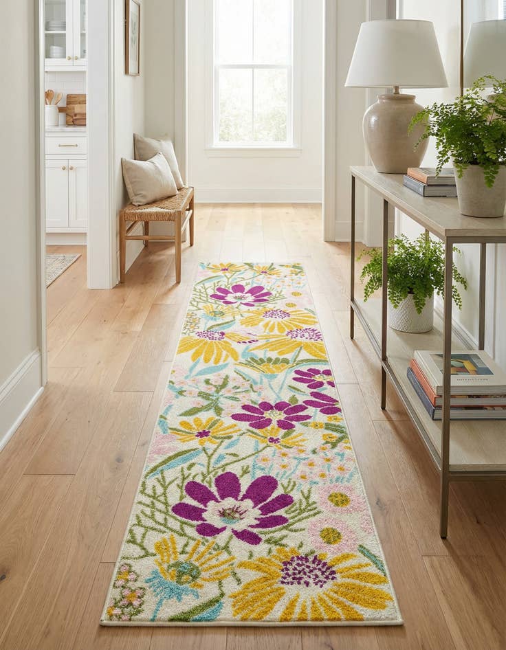 Detail image of 2' x 8' Bloom Runner Rug