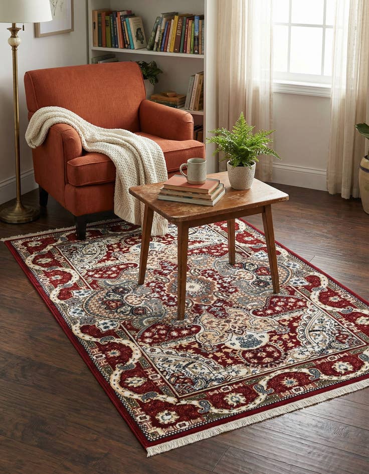 Detail image of 3' x 5' 3 Nain Design Rug