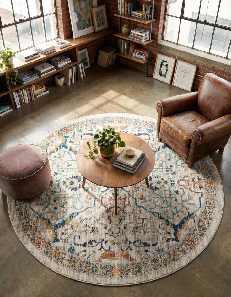 Detail image of  7' x 7' Lola Round Rug