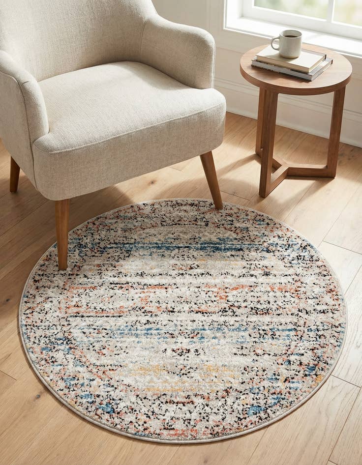 Detail image of  3' 3 x 3' 3 Aramis Round Rug