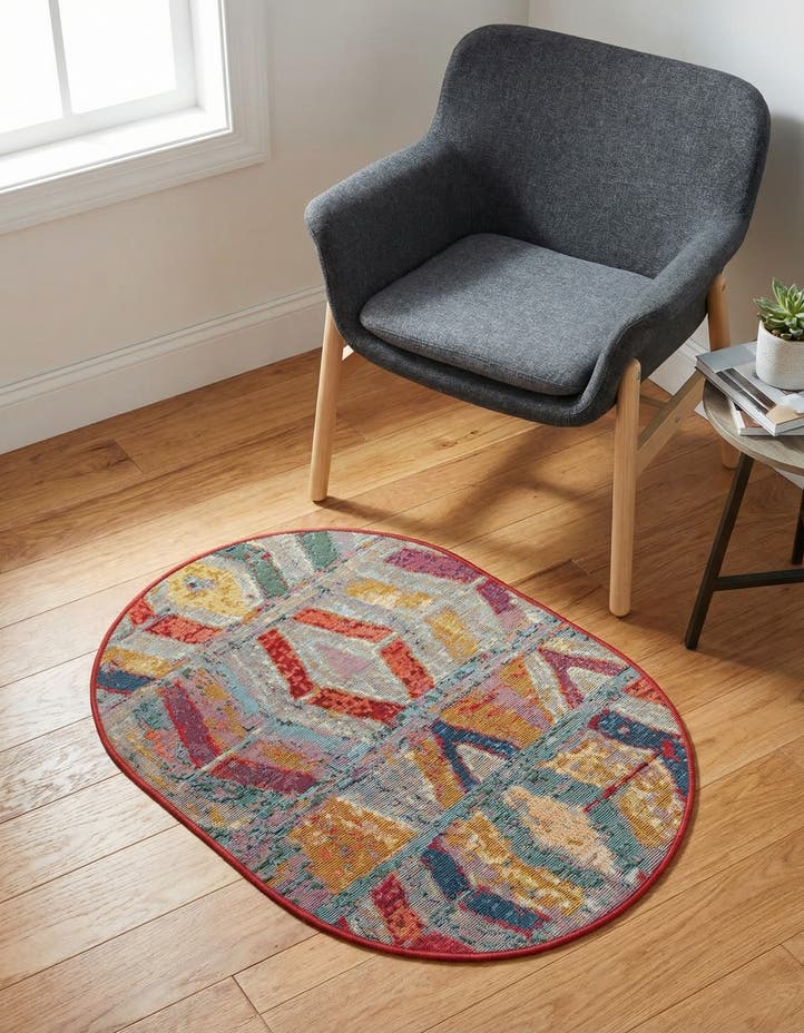 2' 2 x 3' Easy-Clean Modern Indoor / Outdoor...