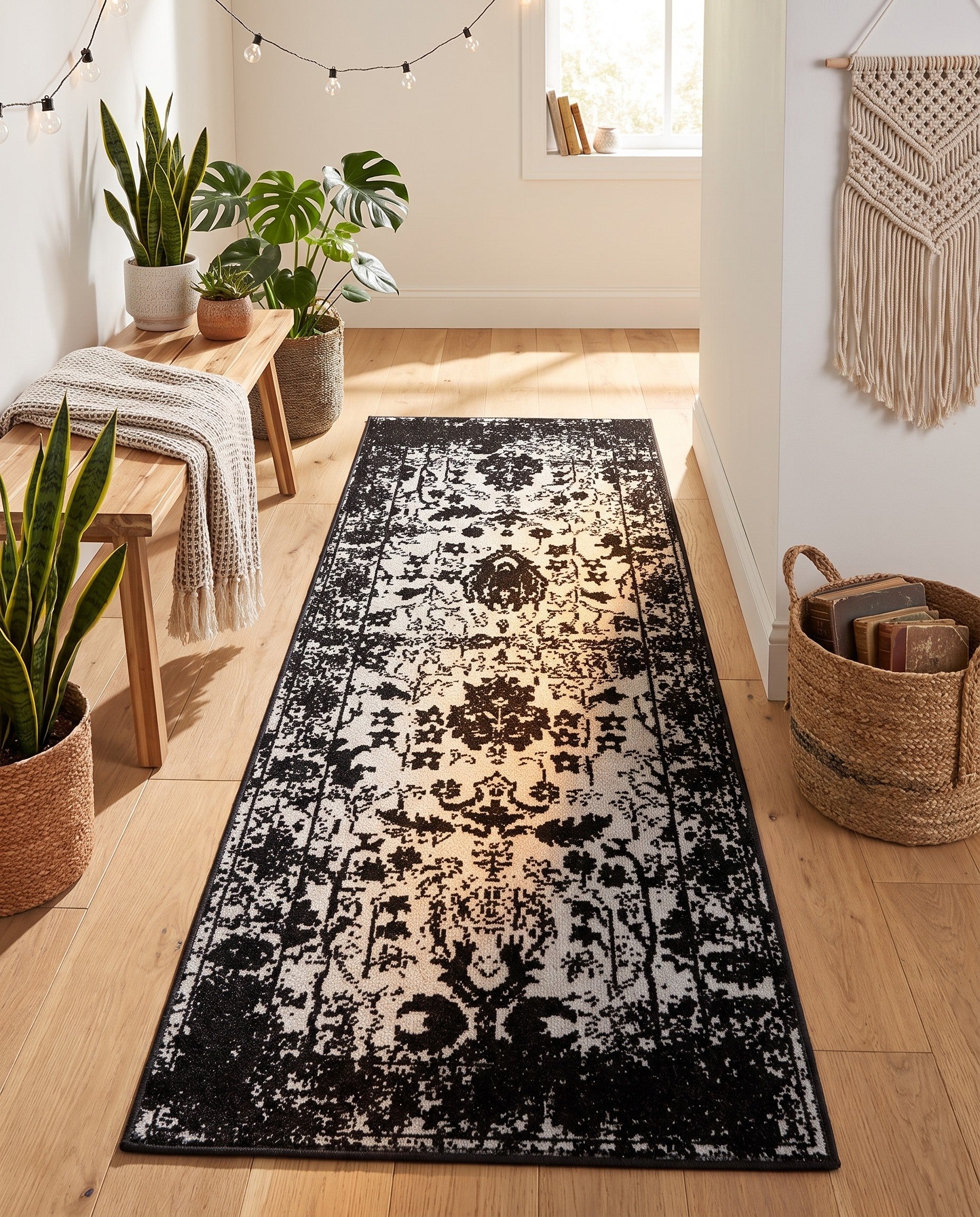 2' x 5' Kamala Washable Runner Rug