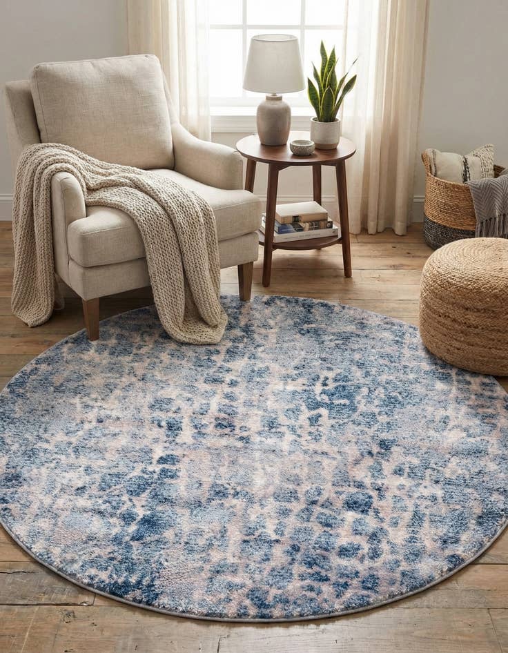 Detail image of 4' 7 x 4' 7 Artemis Round Rug