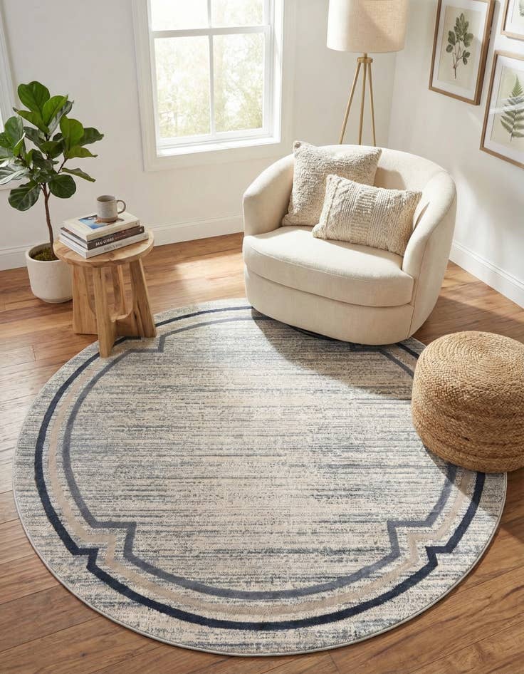 Detail image of 7' x 7' Oasis Round Rug