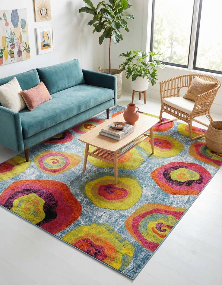 Detail image of 6' x 9' Florence Rug