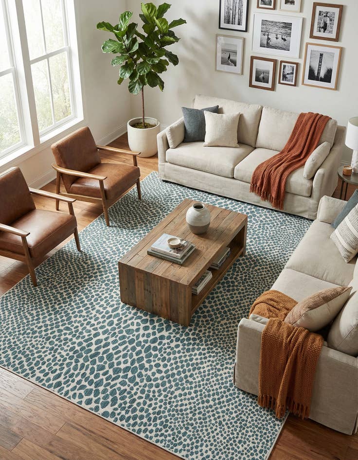 Detail image of 9' x 12'  Washable Jill Zarin Cape Town Indoor / Outdoor Rug