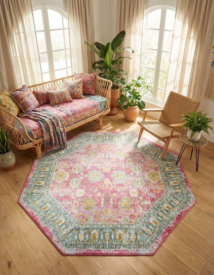 Detail image of 6' x 6' Paragon Octagon Rug