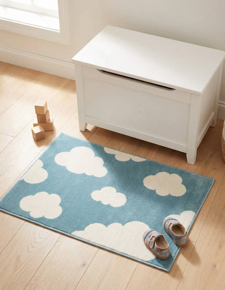 Detail image of 2' x 3' Whimsy Kids Rug