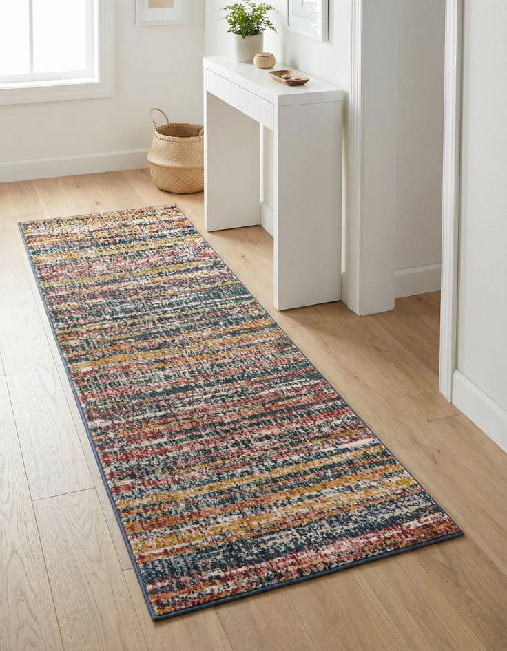 Detail image of 2' 2 x 5' Gemstone Runner Rug