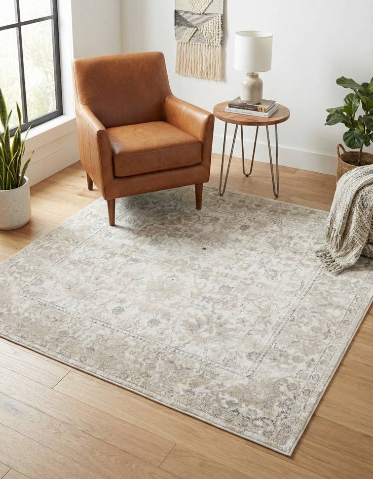 Detail image of 5' 3 x 5' 3 Oregon Square Rug