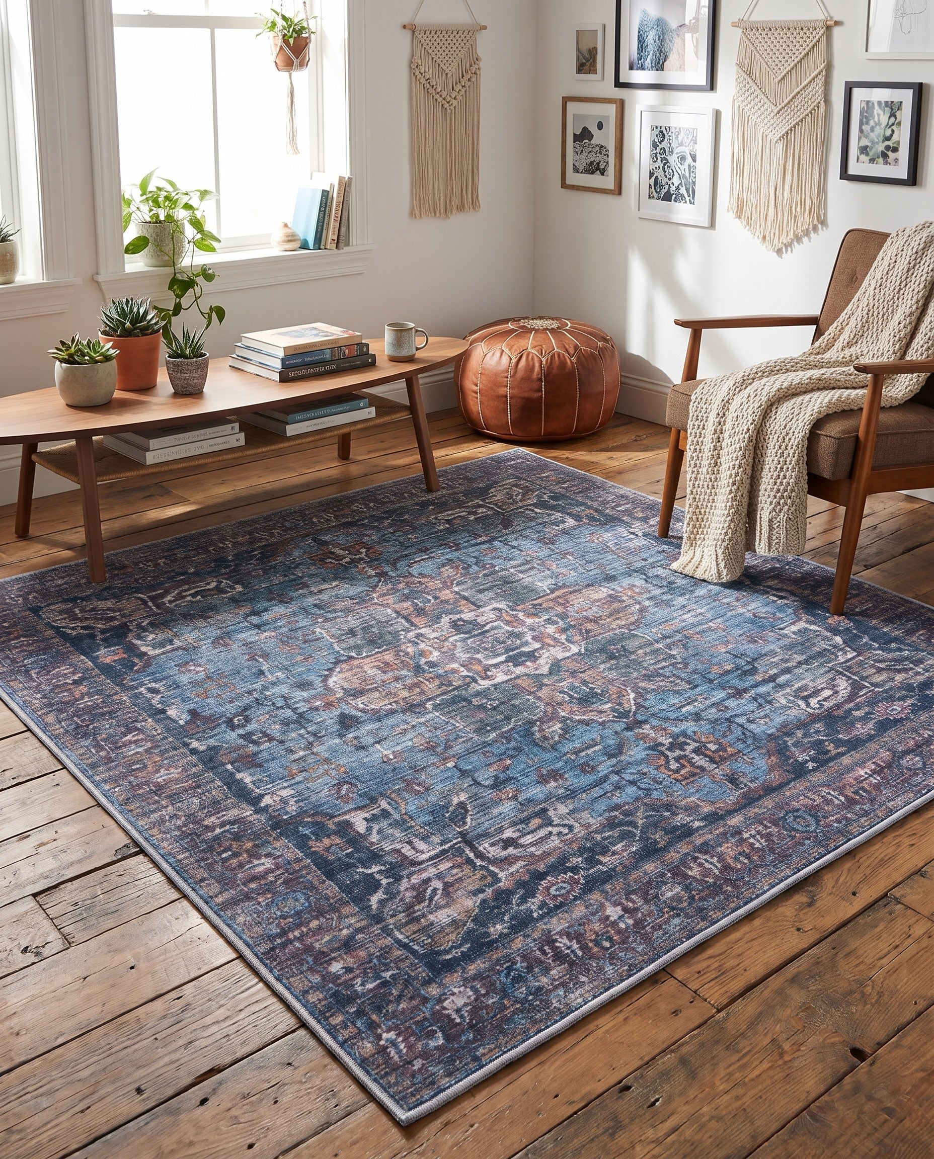 125cm x 125cm Maahru Square Rug