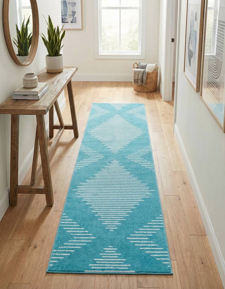 Detail image of 2' 7 x 10' Kai Runner Rug