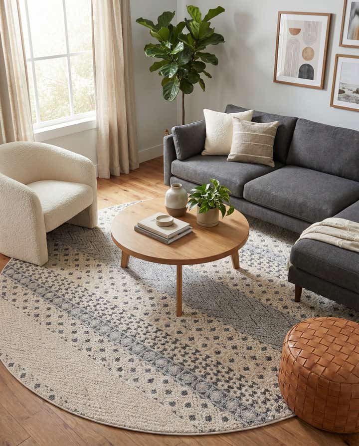 7' x 7' Arlo Round Rug