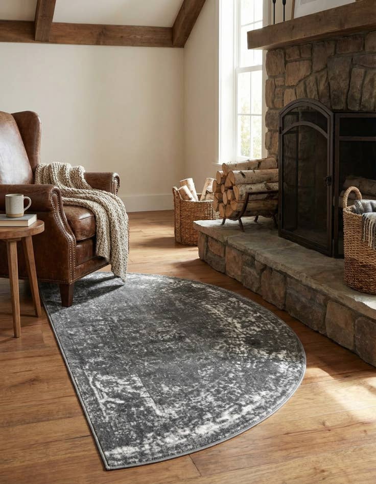 Detail image of 3' x 6' Monte Carlo Hearth Rug