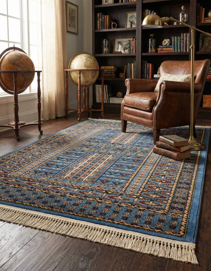 Detail image of 4' x 6' Bokhara Rug