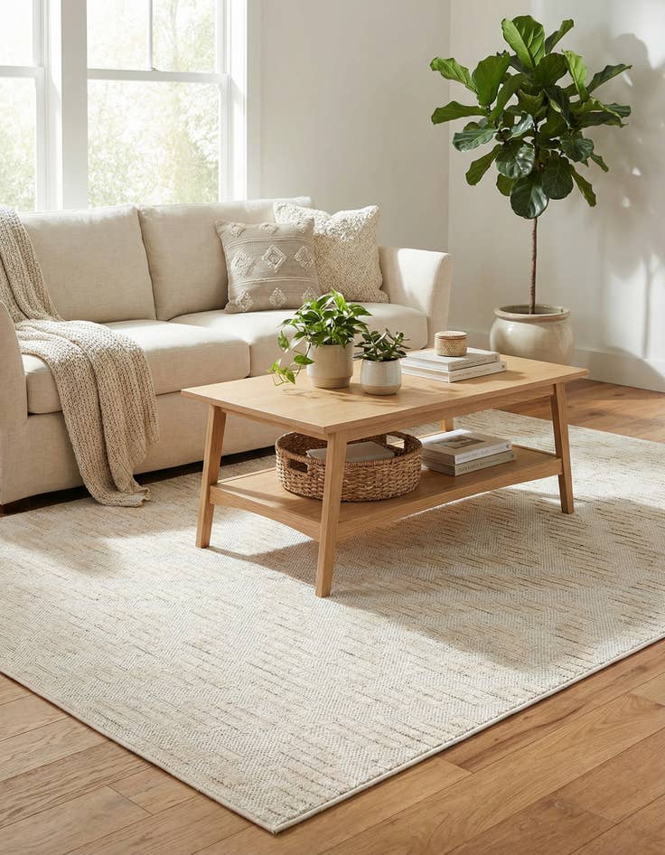 Detail image of 4' x 6'  Washable Sabrina Soto Indoor / Outdoor Rug