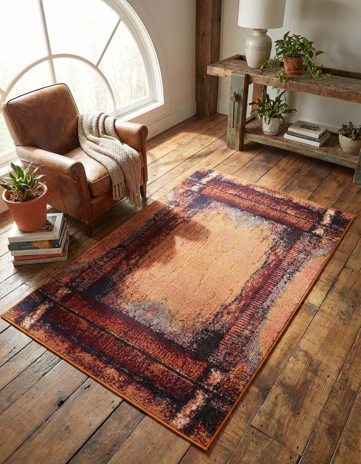 Detail image of 3' 3 x 5' 3 Washable Hyacinth Rug