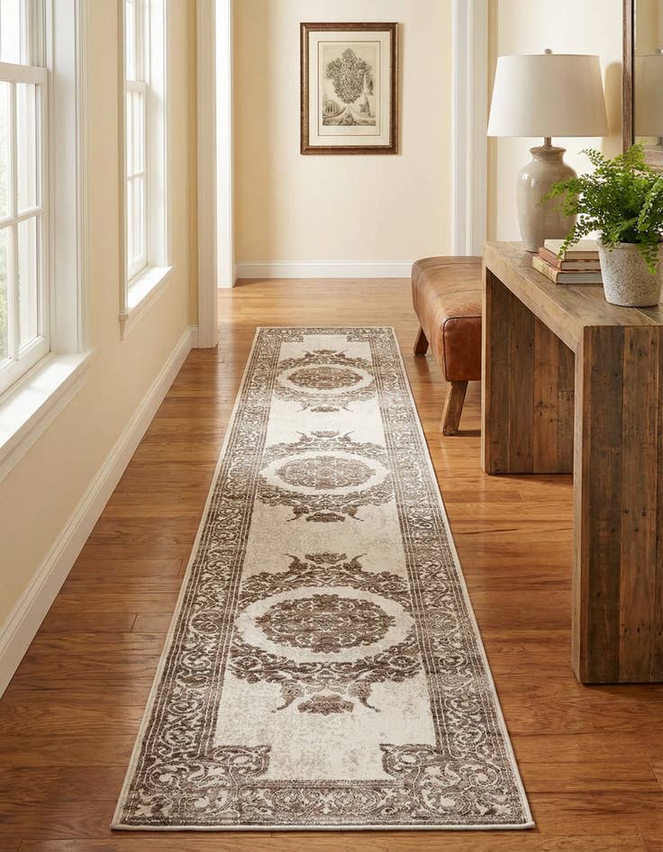 Detail image of 2' 6 x 13' Hermitage Runner Rug