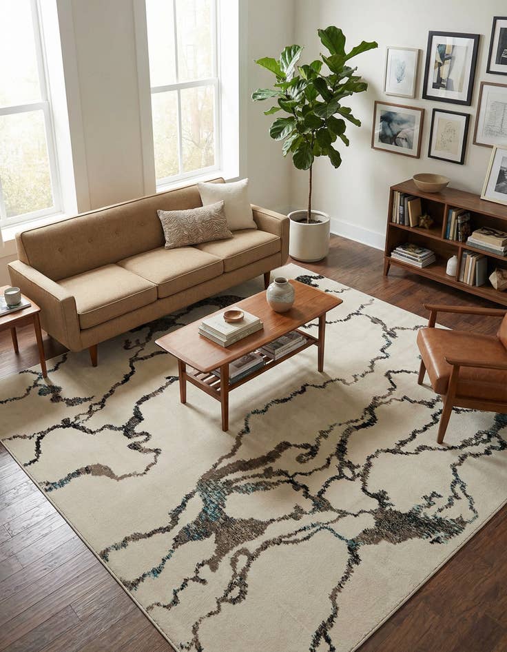 Detail image of 10' x 10' Carrington Square Rug