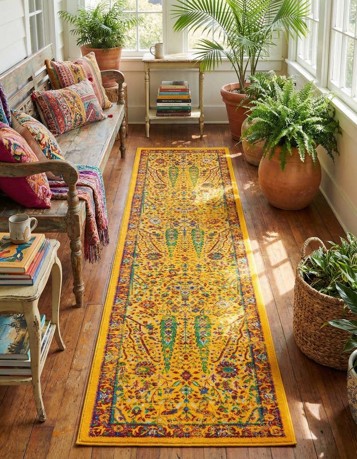 Detail image of 2' 7 x 12' Calypso Runner Rug