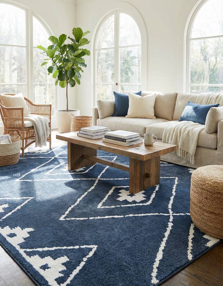 Detail image of 10' x 10' Oslo Square Rug