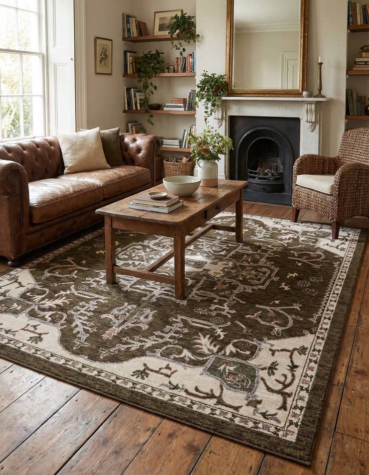 Detail image of 8' x 10' Grand Tradition Rug