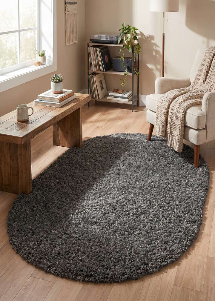 3' x 5' 3 Zermatt Shag Oval Rug