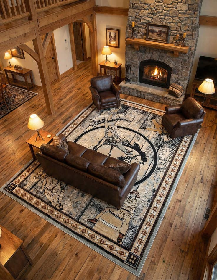 Detail image of 10' x 14' Pioneer Rug