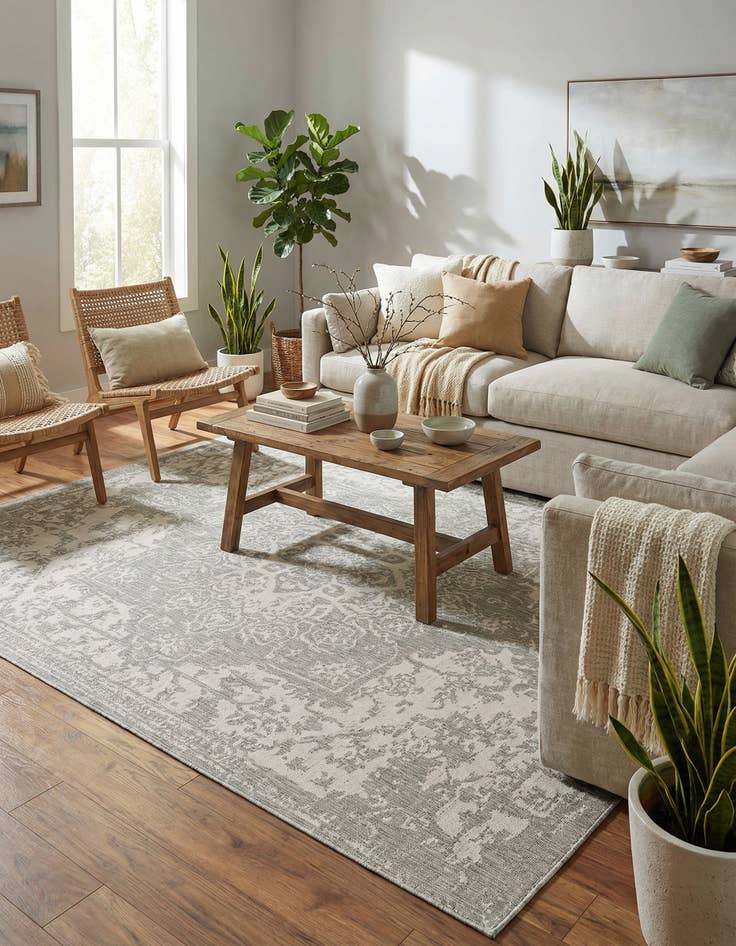 Detail image of 7' 10 x 10' Washable Jill Zarin Dubai Indoor / Outdoor Rug