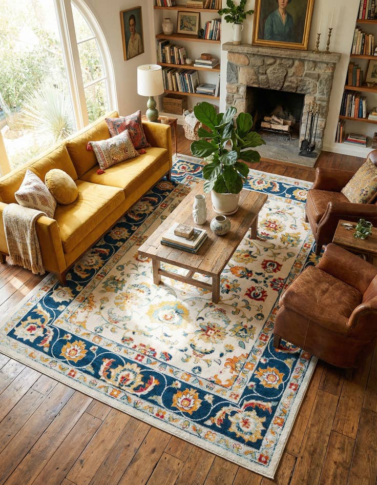 Detail image of  9' x 12' Aurelia Rug