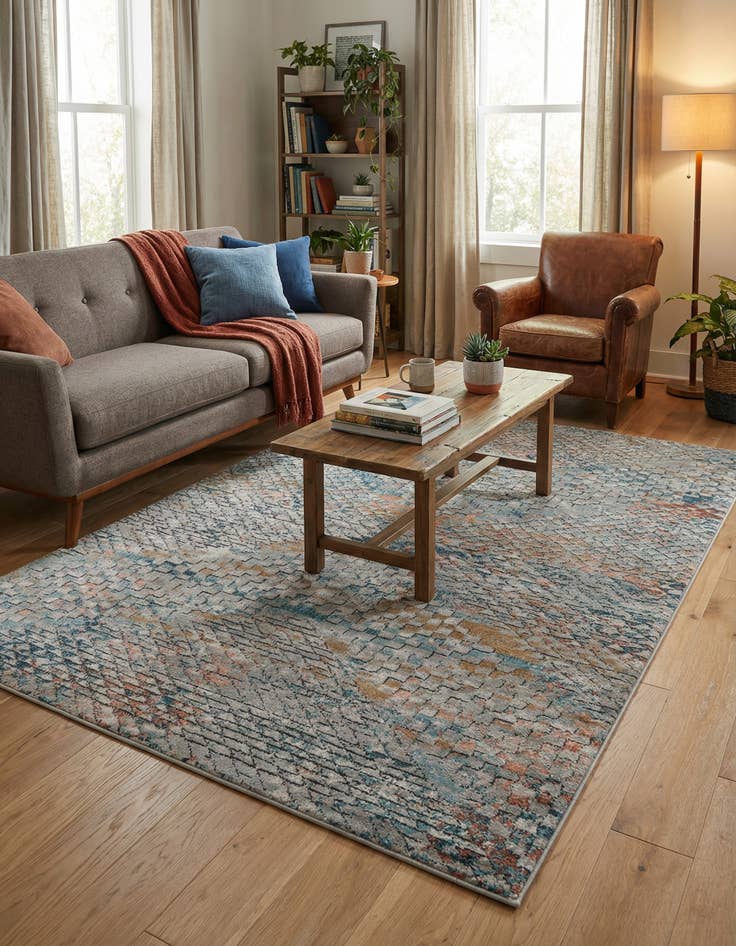 Detail image of 6' x 9' Leipzig Rug