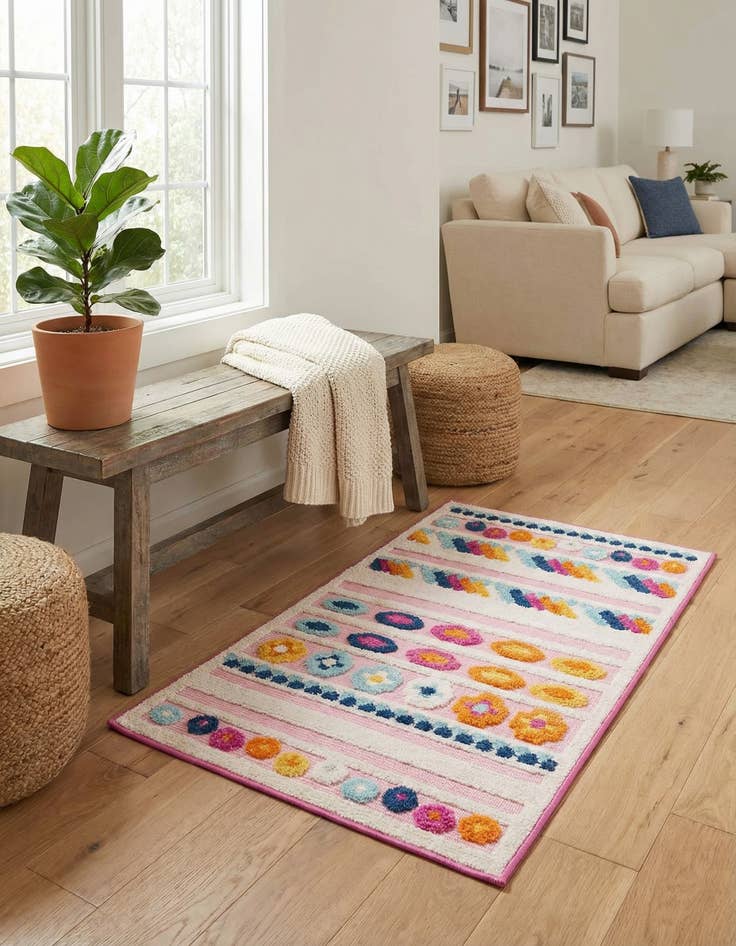 Detail image of 2' x 3'  Washable Aruba Indoor / Outdoor Rug